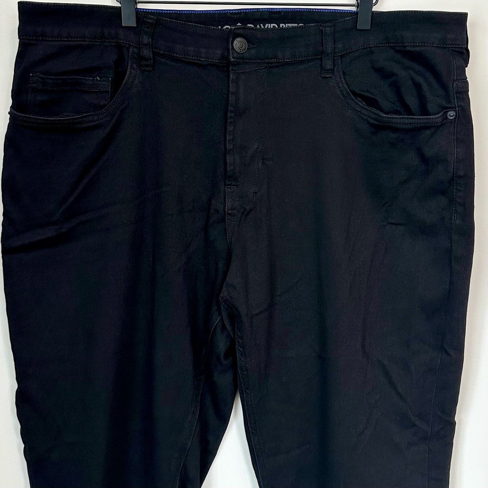 Buffalo David Bitton Men's Black Six-x Straight Stretch Jeans - Size: W42 / L32 - Picture 4 of 6